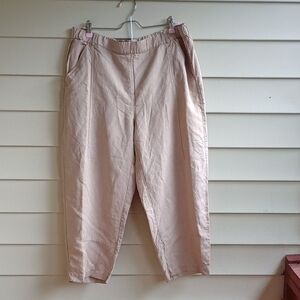 Eileen‎ Fisher Cream Wide Leg Pants